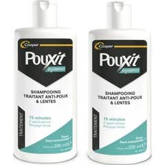 Pouxit Shampoo Tratamento Piolhos & Lêndeas 2x200ml