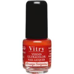 Vitry Mini Verniz Cor Sangue Laranja 4 ml