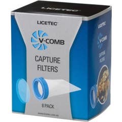 Licetec V-COMB 8 Filtros Anti Piolhos Descartáveis