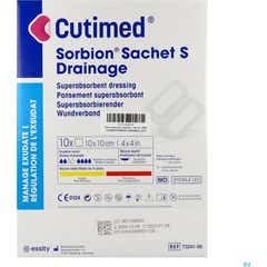 Cutimed Sorbion Sachet S Drenagem 10 x 10 cm