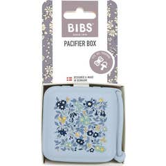 BIBS Caixa para Chupetas Chamomile Lawn Baby Blue 1 unid.