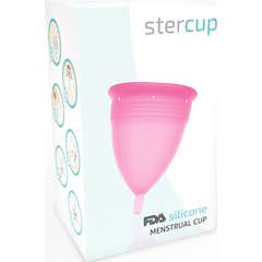 Stercup Copo Menstrual Silicone T-S Pink 1pc