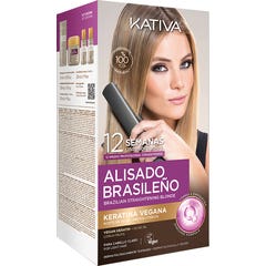 Kativa Kit de Alisamento Capilar Marroquino Louro