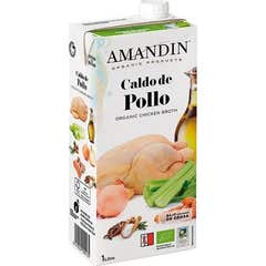 Amandin Caldo de Galinha Natural Eco 1000ml