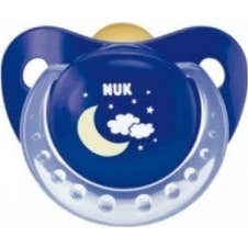 NUC chupeta anatômica noite tetina de látex 1ud