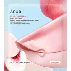 Anua Peach 70 Niacin Máscara Iluminadora de Colágeno 34 g