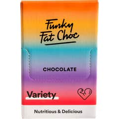 Funky Fat Foods Chocolate Keto Variety 10x50g