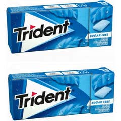 Trident Pack Chiclete Menta 2x14g