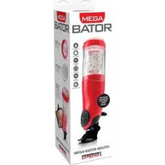 Pipedreams Extreme Toyz Pdx Mega Masturbador Boca Macho Vermelho 1ud