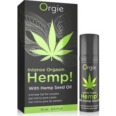 Orgie Gel de Orgasmo Intenso Óleo de Semente de Cânhamo 15ml