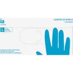 Interapothek Guantes Nitrilo Sin Polvo Talla M 100uds