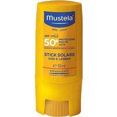 Mustela Stick Solar Fps50+ Protección Muy Alta 10ml