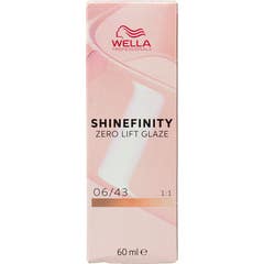 Wella Shinefinity Tinte Zero Lift Glaze Color 06/43 90ml