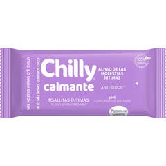 Chilly Calmante Toalhetes Íntimos 12 Unidades