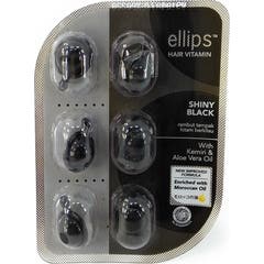 Ellips Shiny Black Hair Vitamin 8uds