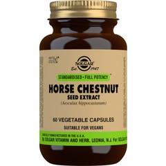 Solgar Castaño Indias 60 cápsulas