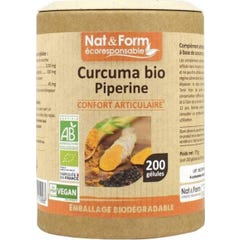 Nat&Form Eco Curcum/Pip Bio Gel200