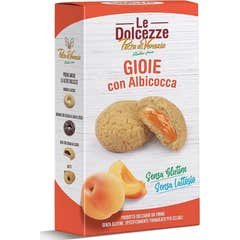 Le Dolcezze Pasta di Venezia Gioie Galletas Albaricoque Sin Gluten 180g