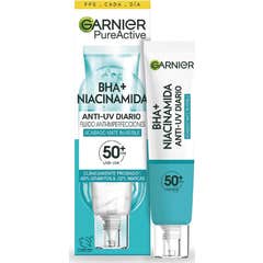 Garnier Pure Active BHA + Niacinamide Anti-blemish Spf50+ 40ml