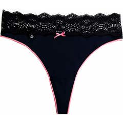 Xula Sophie Black Tanga Tamanho XL