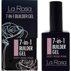 La Rosa Gel Construtor 7 In 1 Soft Pink 15 ml