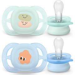 Philips Avent Ultra Start Chupe 0-2M Light Green Blue 2 Unidades