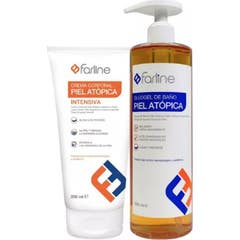 Farline Conjunto Oleogel 100 ml + Creme Intensivo Pele Atópica 200 ml