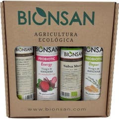 Bionsan Pack Óleos de Vinagre e Molho Shoyu Eco 4 Unidades