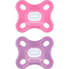 Chupete Silicona Mam Comfort Rn 0+ M Pack Doble MAM, Chupete Silicona Mam Comfort Rn 0+ M Pack Doble MAM,