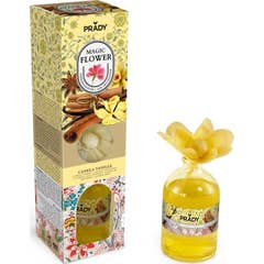 Prady Magic Flower Ambientador Canela Baunilha 100ml