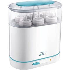 Avent Esterilizador Vapor Eléctrico 3 en 1 Scf285/02 1ud