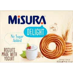 Misura Dolcesenza Galletas Yogur Bio 400g