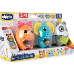 Chicco Atividades Animais Set 3 em 1 6-36M