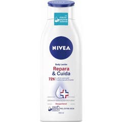 Nivea Body Milk Repara & Cuida Piel Extra Seca 400ml