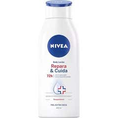 Nivea Body Milk Repara & Cuida Piel Extra Seca 400ml