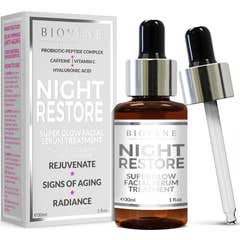 Biovene Night Restore Super Glow Facial Serum Treatment 30ml