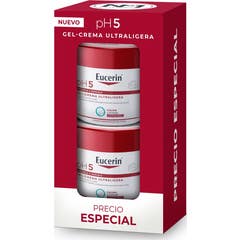 Eucerin Crema-Gel Ultraligera Hidratante Corporal pH5 2x350ml