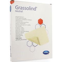 Grassolind Compressa com Vaselina 10x20cm 30 Unidades