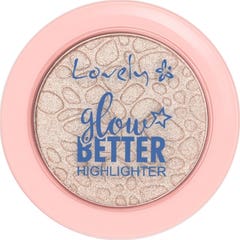 Lovely Glow Better Highlighter Highlighter em pó 1pc