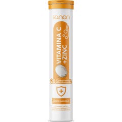 Sanon Sport Vitamina C + Zinco Laranja 20comp