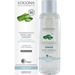 Logona Aloe Rose Micellar Água Bio 125ml