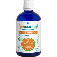 Óleo de Massagem Orgânico Puressentiel 3 Óleos Vegetais 100ml