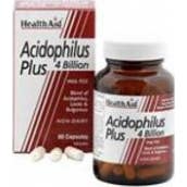 Health Aid Acidophilus Plus 4 Bilhões 60 Caps.