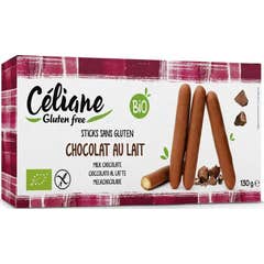 Celiane Sticks Chocolate Leche Bio 130g