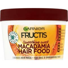 Garnier Fructis Hair Food Macadamia Mascarilla Alisadora 390ml