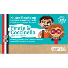 Kit de Maquilhagem Namaki Pirata e Joaninha