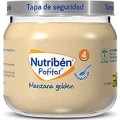 Nutriben Potito Home To Apple Fruit Golden 120gr