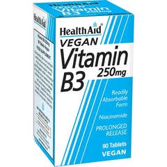 HealthAid Vitamina B3 (Niacinamida) 250mg 90comp