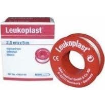 Esparadrapo Leukoplast Blanco 5 M X 2,5 Cm LEUKOPLAST , 1u.