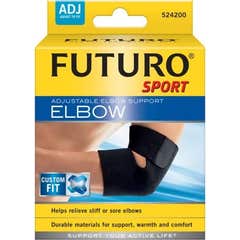 Futuro Sport Brace Brace Ajustável Cotovelo Single T 1pc